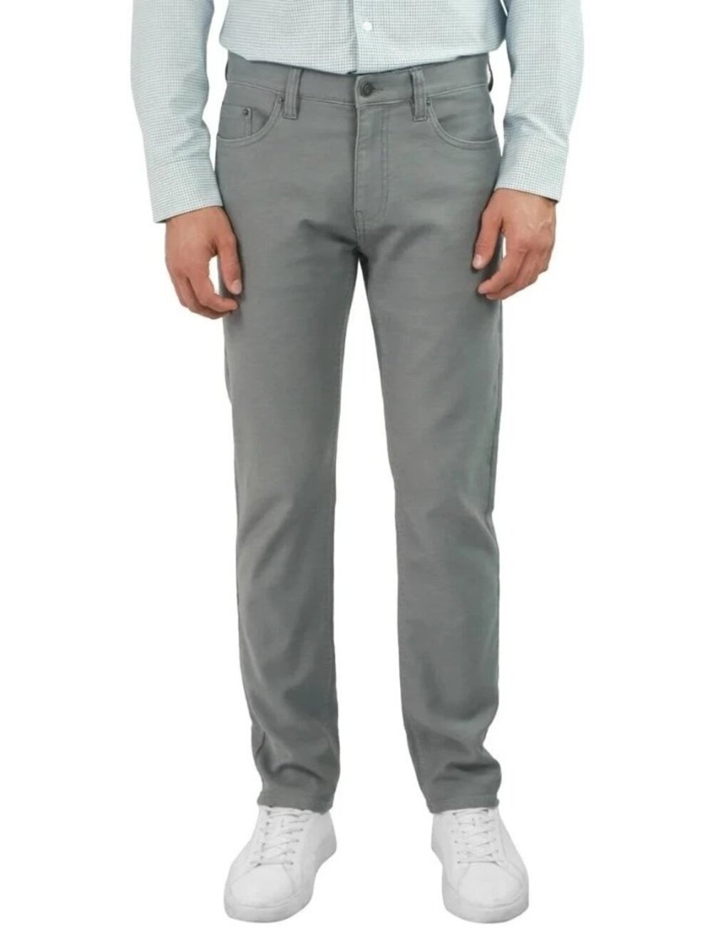 NWT Jachs New York Men's 36x29 Gray 5 Pocket Pants Stretch Fabric
